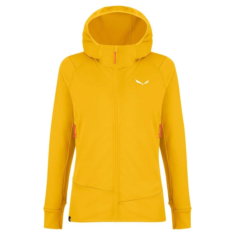 Salewa Puez Pl W Hd Jacket, Gold, XL, Female