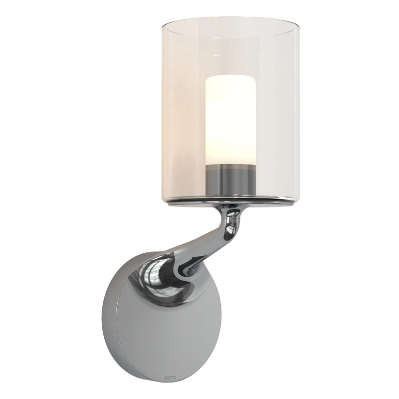 Astro Elena Bathroom Wall Light - IP44 Rated - (Polished Chrome), G9 Lamp, Designed in Britain - 1453001-3 Years Guarantee