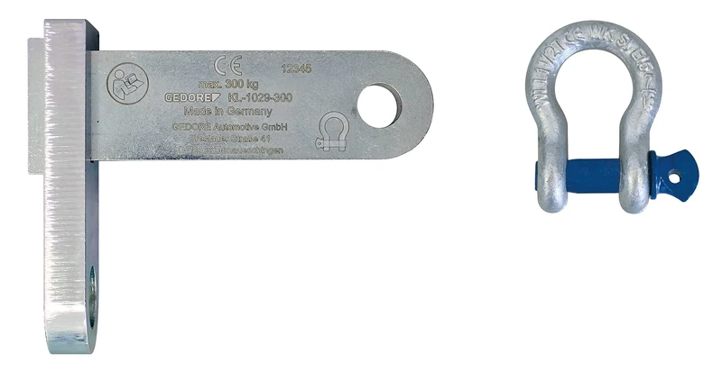 GEDORE Automotive KL-1029-300 Wheel Hub Lifting Tool, NFZ, Continuous, Universal, 148 mm Length, Special Tool - Image 1