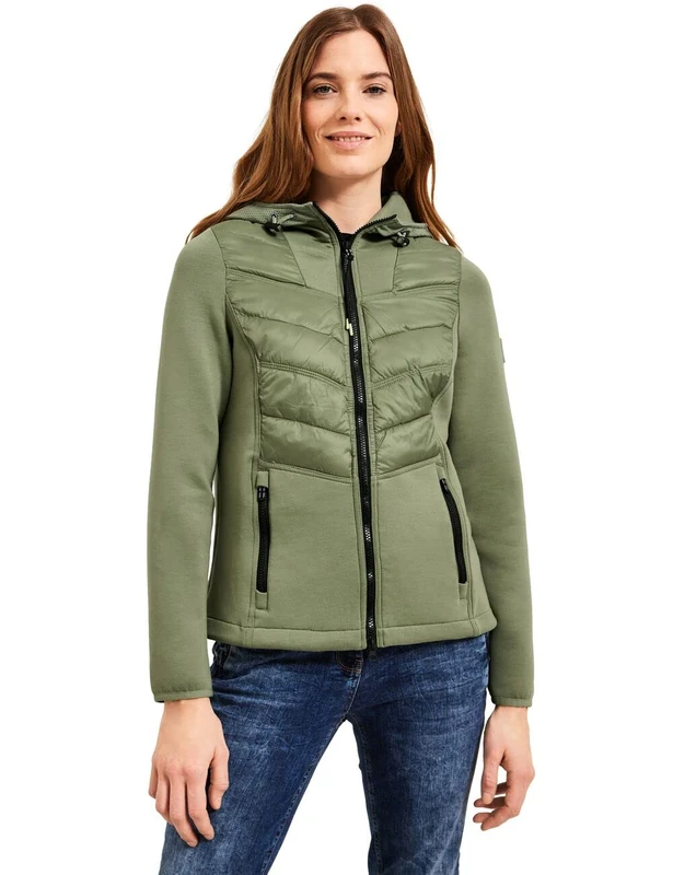 Cecil Women's B201791 Transitional Jacket, Leaf Green, L
