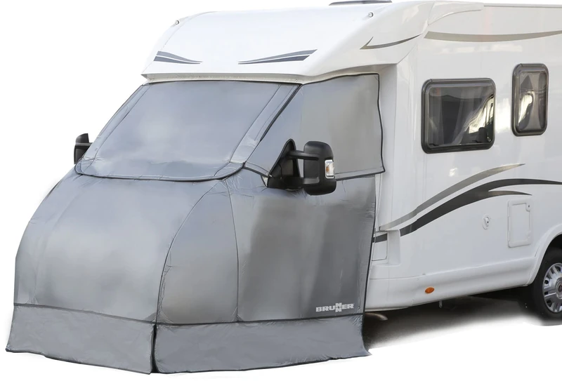BRUNNER 7241265N Cabin Insulation Cover, Cli-Mats Split for VW T6 07/2014 Onwards, PVC/PU Fabric