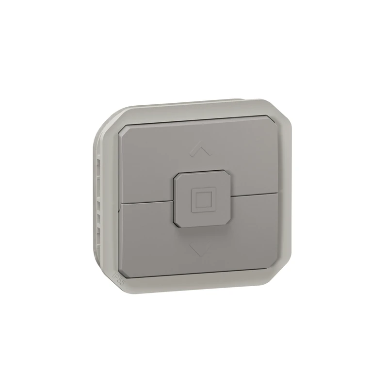 LEGRAND, Plexo 069538L Roller Shutter Switch with Electrical and Mechanical Locking 6 A 250 V 500 W Grey