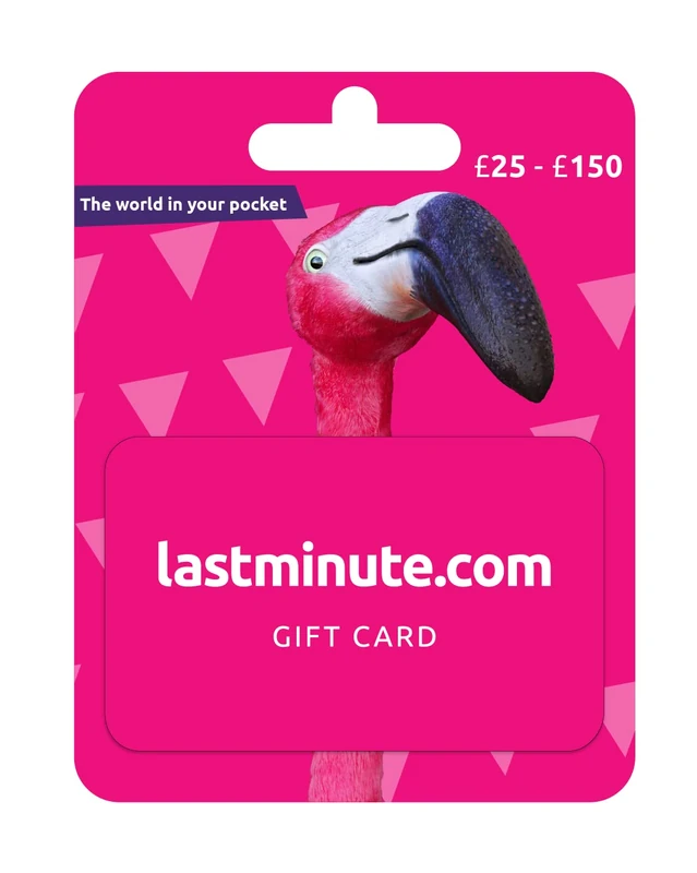 lastminute.com - UK Redemption Only - Travel Physical Gift Card Delivered by Post - £100