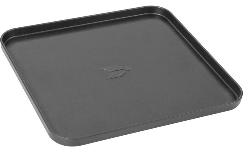 BRUNNER 0708027N Devil Plancha Flat Grill Plate for Devil Gas Stoves, Non-Stick Smooth Surface 25.5 x 24.4 x 2.2 cm and Weight 620 g