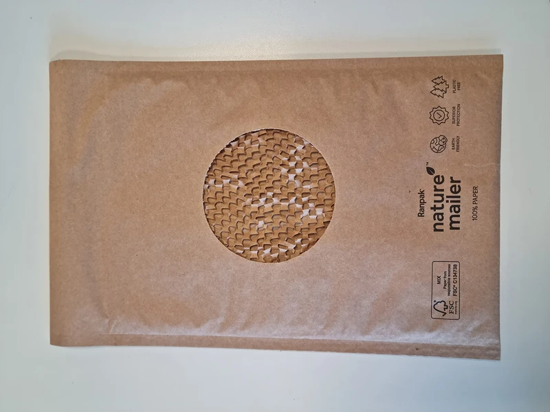 Ranpak NatureMailer Sustainable Bubble Mailing Envelopes 480 x 320 mm Pack of 50 Brown 100% FSC Paper Padded