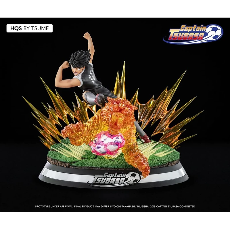 Tsume Art Captain Tsubasa Kojiro Hyuga Mark Lenders Resin Figure - Image 1