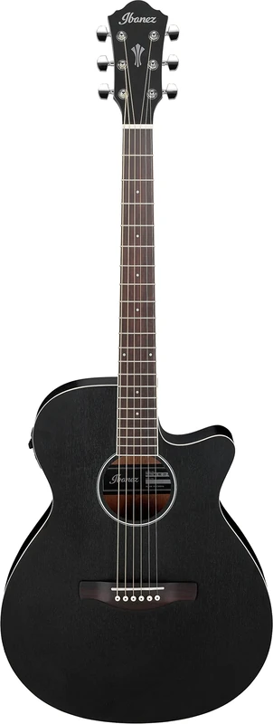 Ibanez AEG7MH-WK Weathered Black Open Pore - Acoustic Guitar