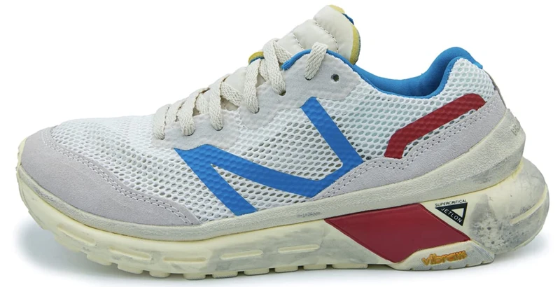 BRANDBLACK Unisex Zapatillas Modelo Specter Super Critical 2.0 | Color: Pristine RED Blue Kelly | Talla 42 (UE) / 8.5 (US) Low-Top Sneakers, 10 UK - Image 1