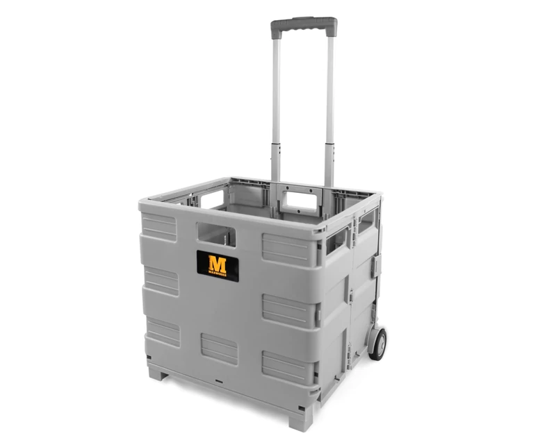 MaxWorks 50704 Rolling Utility Cart/Folding Dolly with Lid- 80Lbs Capacity - Image 1