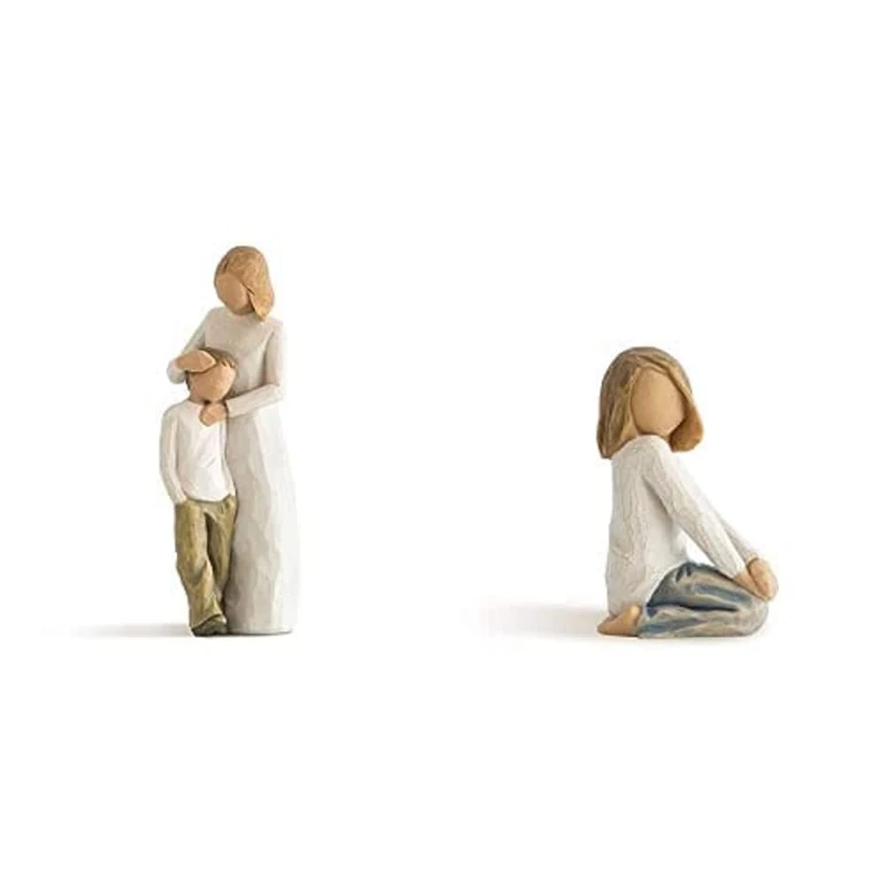 Willow Tree Mother & Son With Daughter