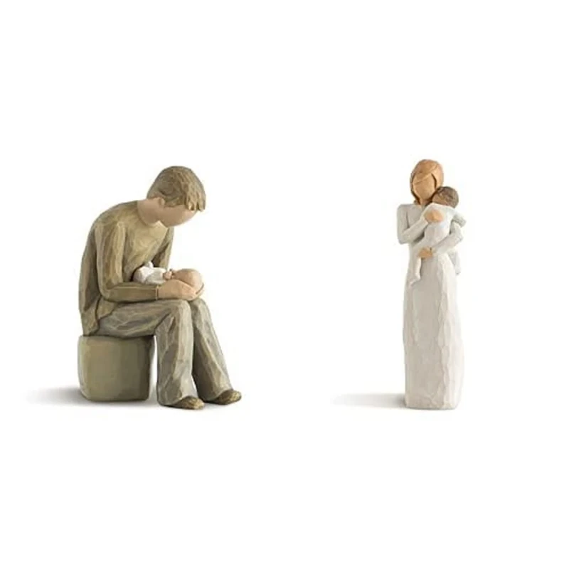 Willow Tree Mother & Father With Two Babies