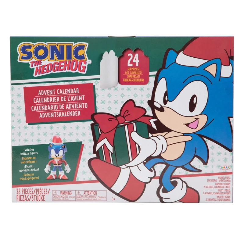Jakks Pacific Adviento Sonic The Hedgehog Calendar 142387