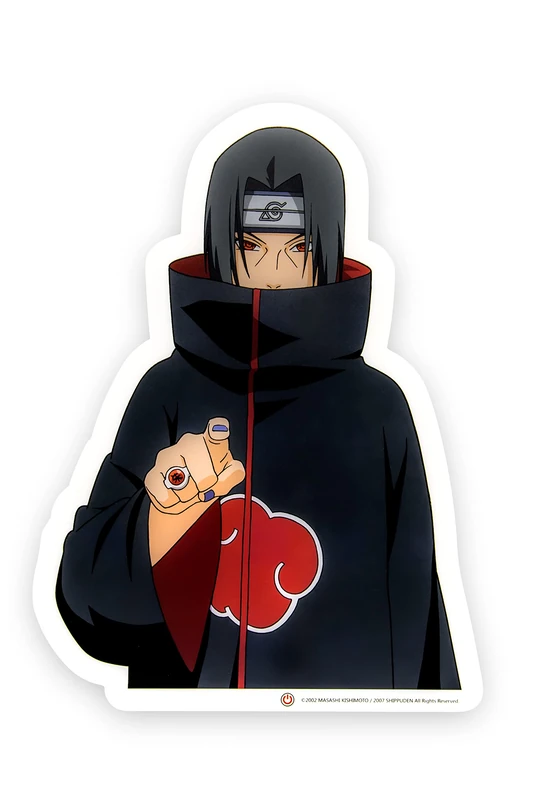TEKNOFUN Itachi Neon Style Naruto Shippuden Light Sign - Red - Image 1