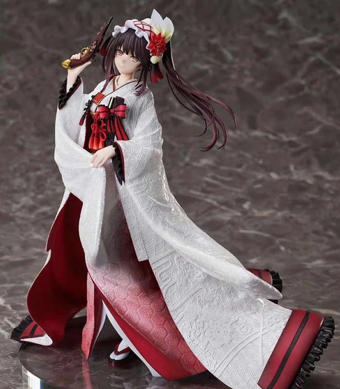 Furyu Date A Live IV 1/7 Kurumi Tokisaki Shiromuku PVC Statue 22cm