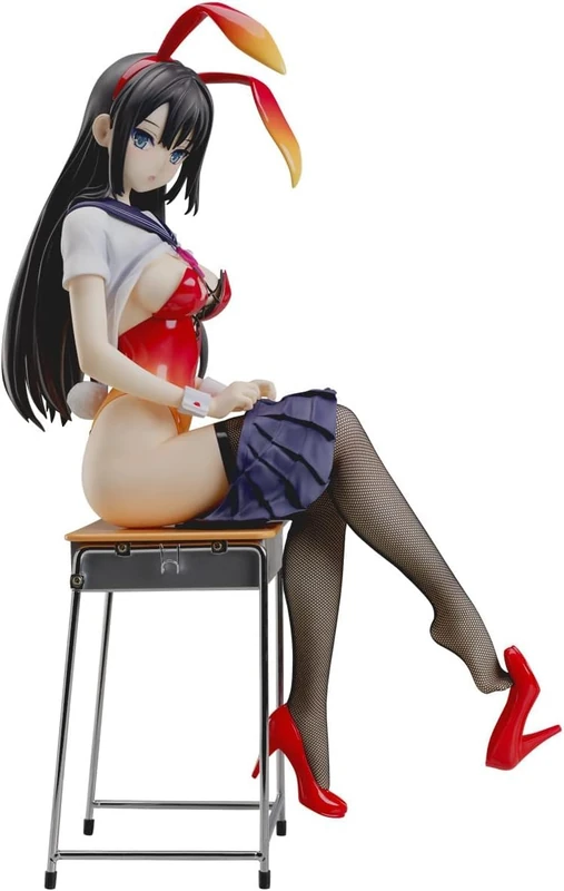 MERCHANDISING LICENCE MIU AKAGIRI FIG 37 CM COMIC GRAPE COVER GIRLS 1/4 SCALE