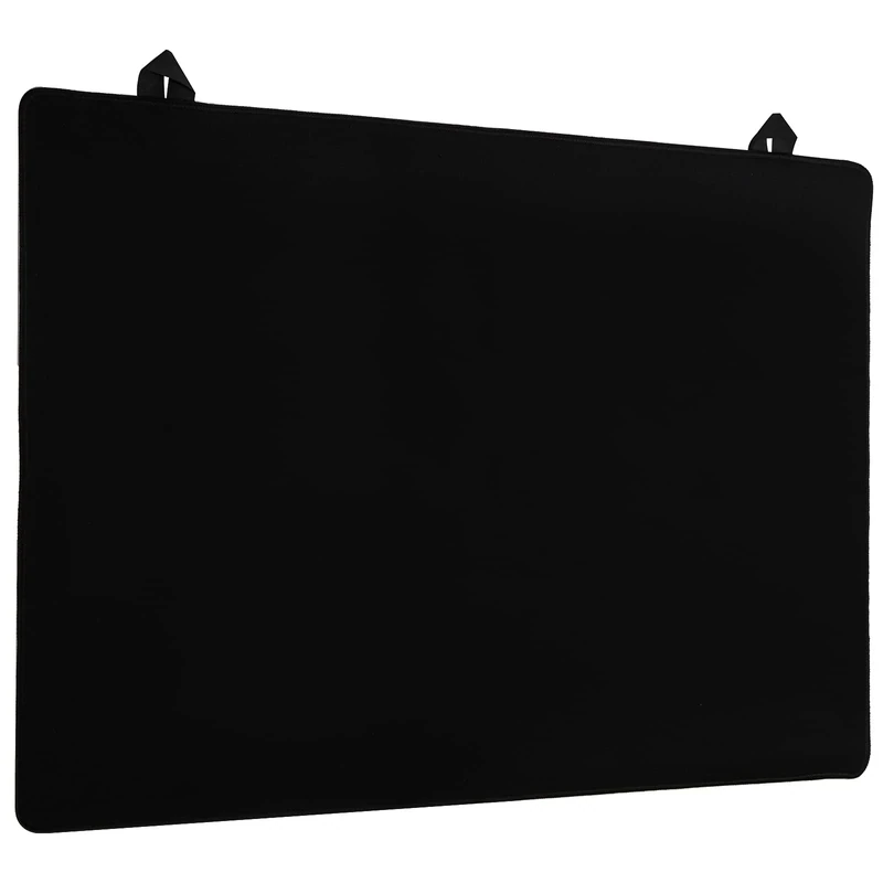 Yarlung Stove Top Cover - Glass Protector Mat 28" x 20" Black, 2 Hooks