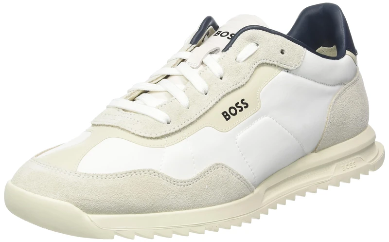 BOSS Men's Zayn_Lowp_nysd, White, 5 UK