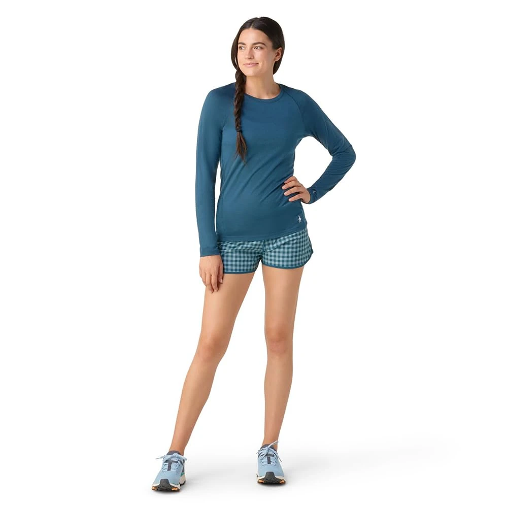 Smartwool Women's Classic All-Season Merino Base Layer Ls Twilight Blue Xl