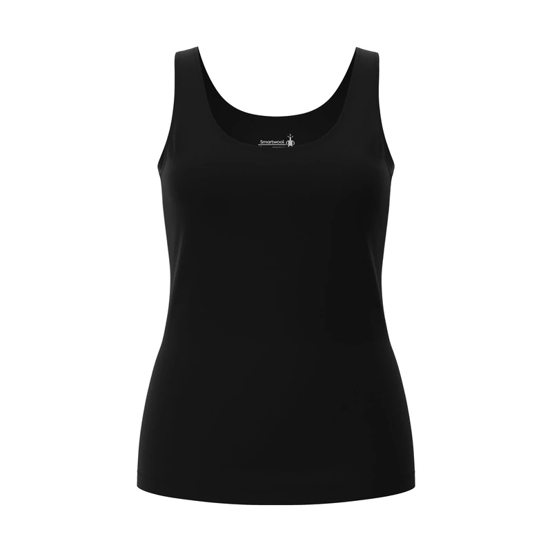 Smartwool Women's Merino Tank, Black, X-Small