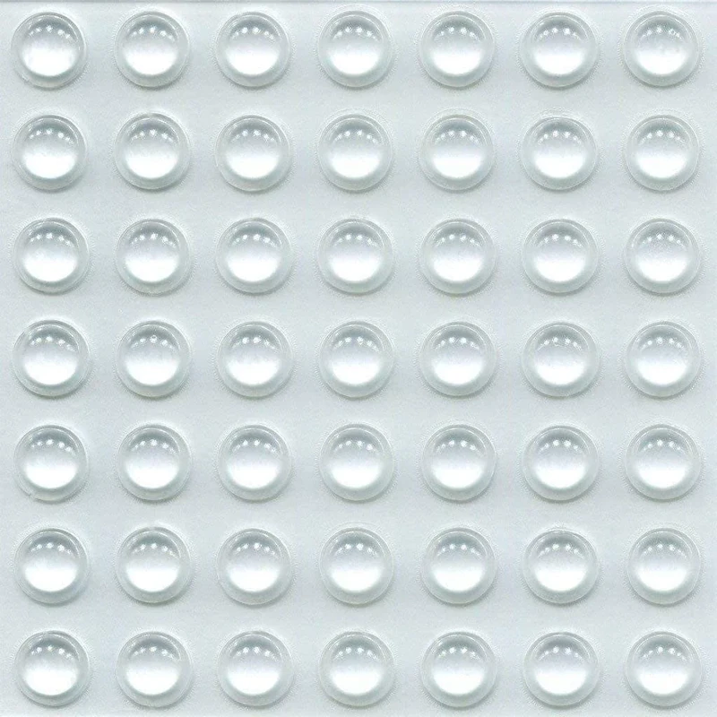 49 CLEAR KITCHEN CABINET DOOR BUFFER PADS Catch, Protector, Soft Close Stop Dots 8mm - from The StickyStuff Company