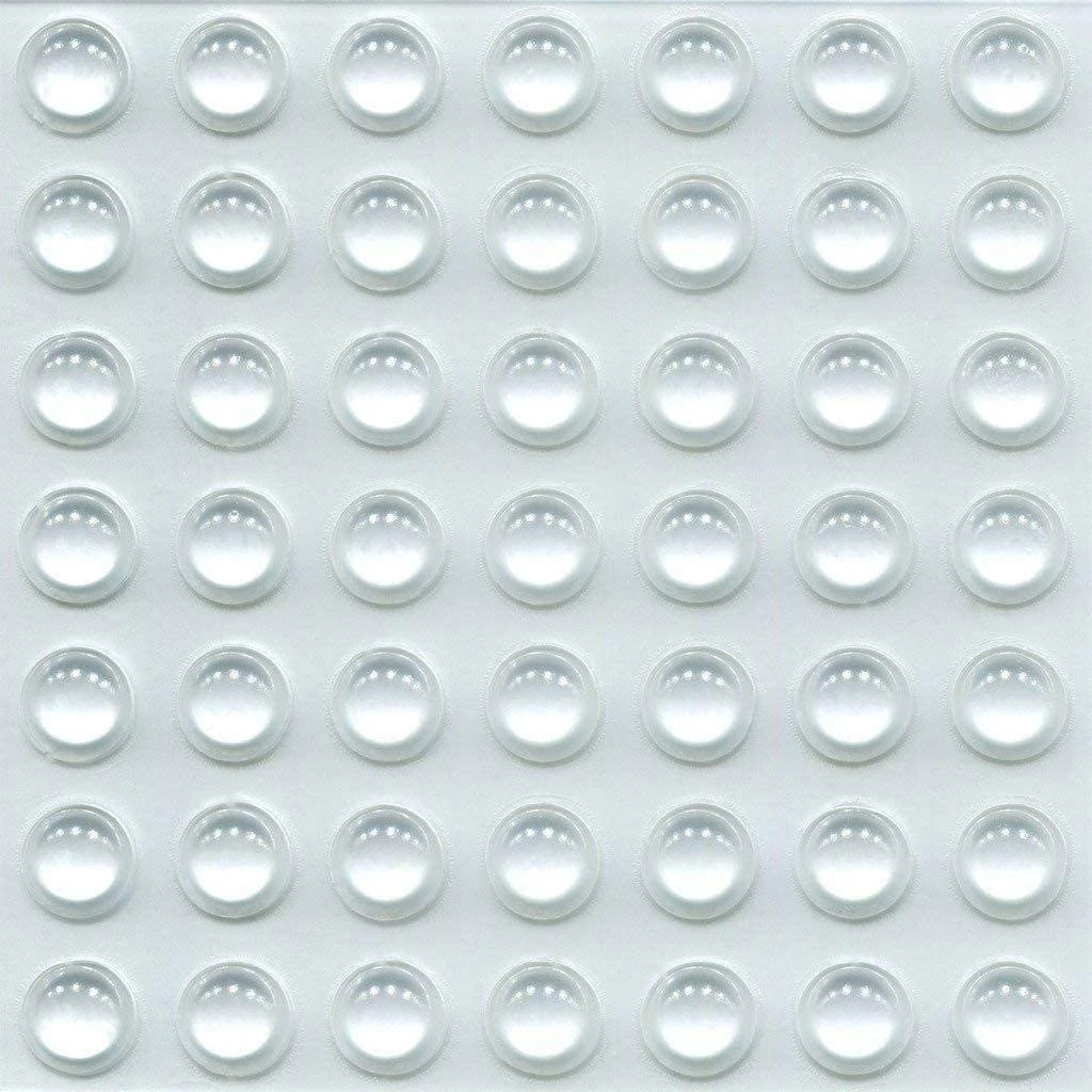 98 CLEAR KITCHEN CABINET DOOR BUFFER PADS Catch, Protector, Soft Close Stop Dots 8mm - from The StickyStuff Company