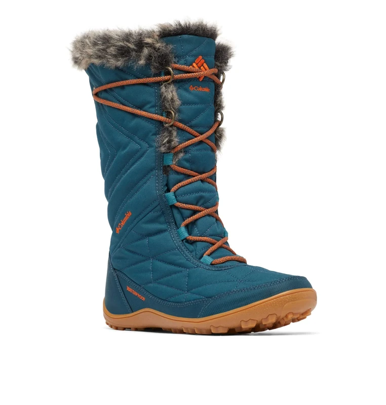 Columbia Women's Minx Mid Iii Snow Boot, Night Wave/River Blue, 7 UK
