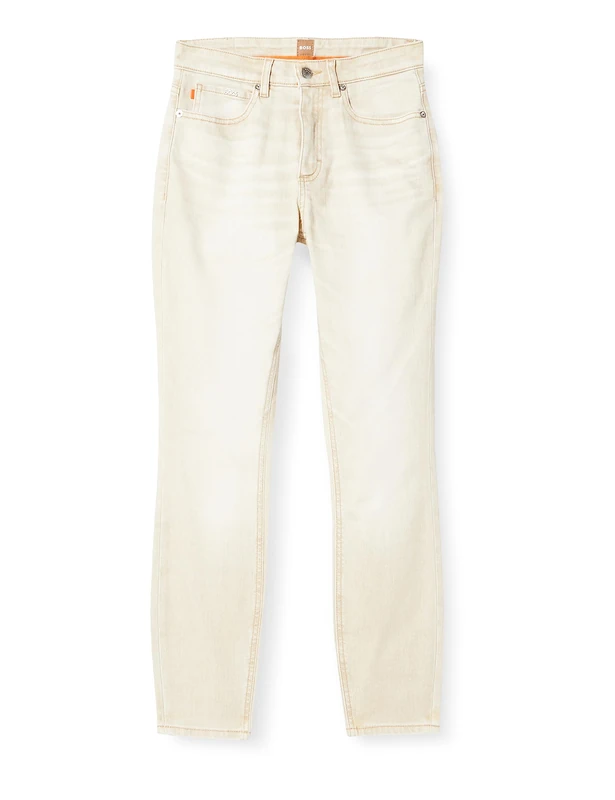 BOSS Women's Jackie C BC Jeans_Trousers, Medium Beige269, 25