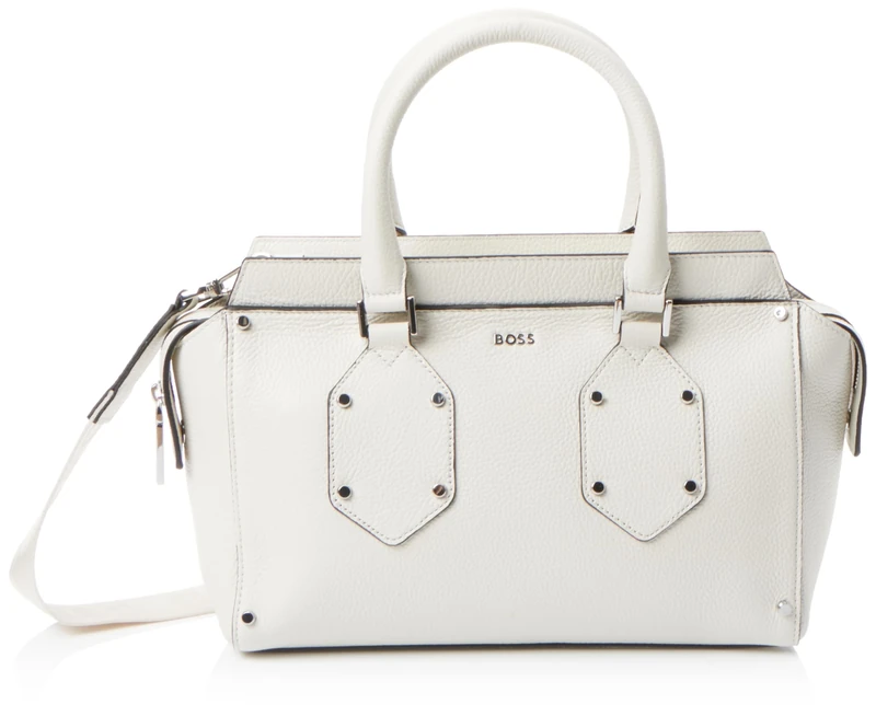 BOSS Women's Ivy Sm Tote W. Ivy SM Tote W., White, standard size, Modern - Image 1