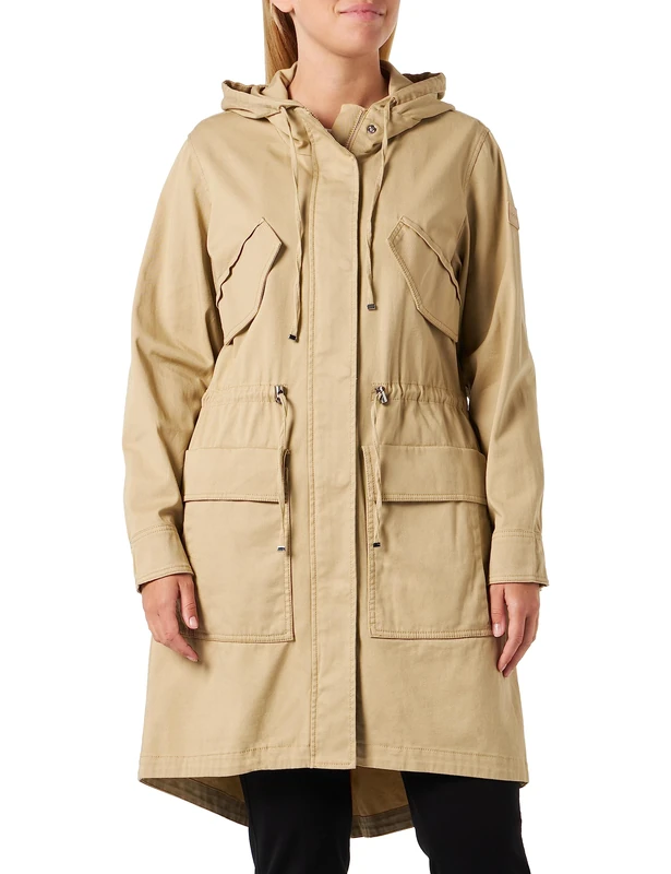 BOSS Women's C_Pakono-W Coat, Medium Beige269, 36