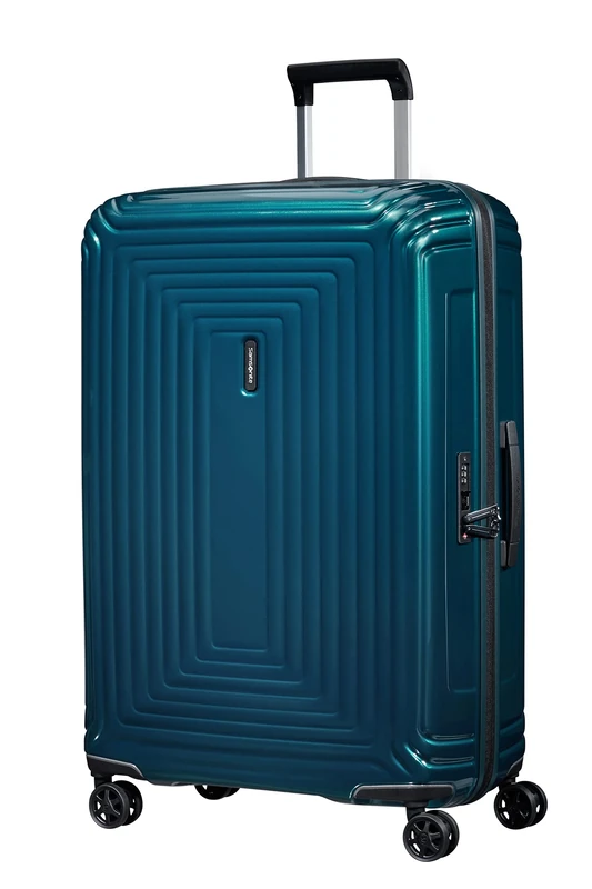 Samsonite Neopulse - Spinner L, Suitcase, 75 cm, 94L, Blue (Metallic Blue)