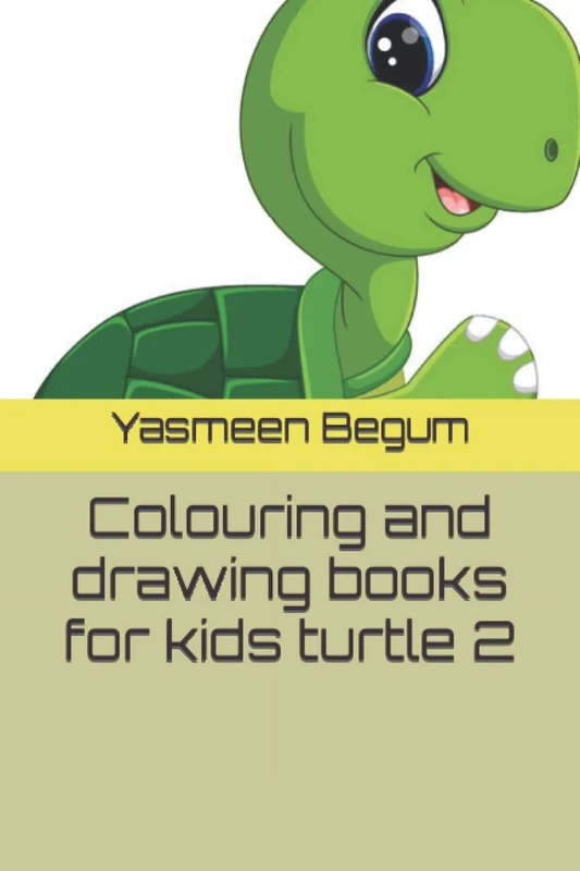 Colouring and drawing books for kids turtle 2