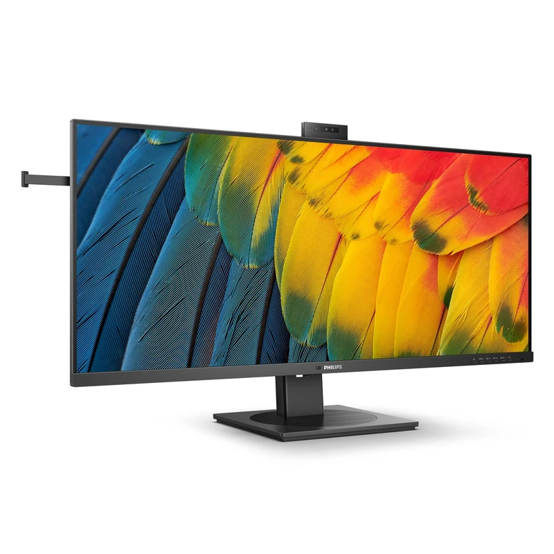 Philips 40B1U5600-40 Inch Wqhd Monitor, 120Hz, Ips, 4Ms, Usb-C Pd 100W, Multiview, Hdr 400, Speakers, Power Sensors, Height Adjust (3440 X 1440 @ 120Hz, 500 Cd/M², Hdmi 2.0 / Dp 1.4 / Usb-C)