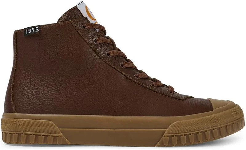 Camper Women's Camaleon 1975 K400614 Sneaker Bootie, Medium Brown, 8 UK