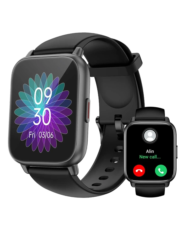 RUIMEN Smart Watch with Call Answer Dial & HD Touch Screen