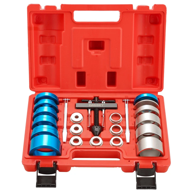 DASBET Crank Bearing Camshaft Seal Installer and Remover Set Seal Drive Set Crankshaft Oil Seal Puller Tool Kit