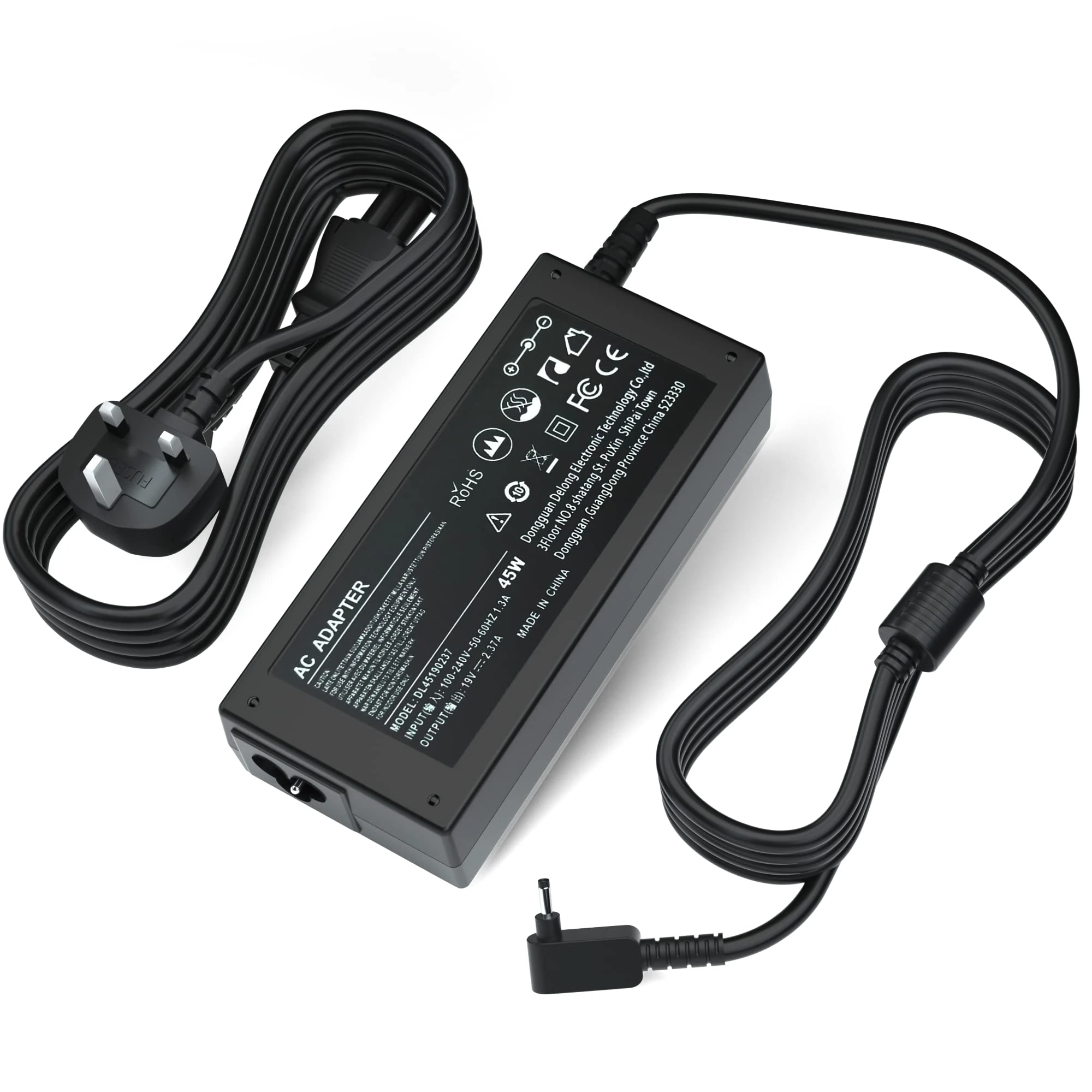 Adaptake 45W Charger Compatible with Acer Aspire A315-23 A315-35 A314-22 A315-58 n20c5 Chromebook 11 13 14 15 R11 R13 R14 CB3 CB5 CB3-532 CB3-431 C720 C731 N16P1 PA-1450-26 A13-045N2A Power Supply