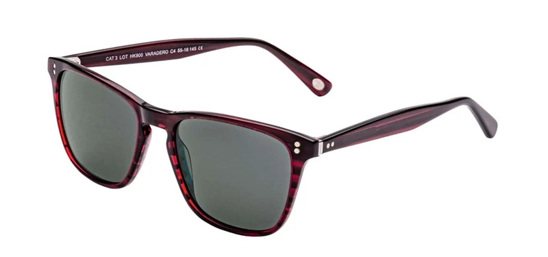 Naif Men's Varadero Sunglasses, Wine Red (Red), One Size