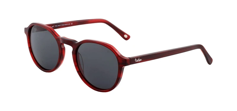 Naif Unisex's Lanzarote Sunglasses, Wine red (red), One Size