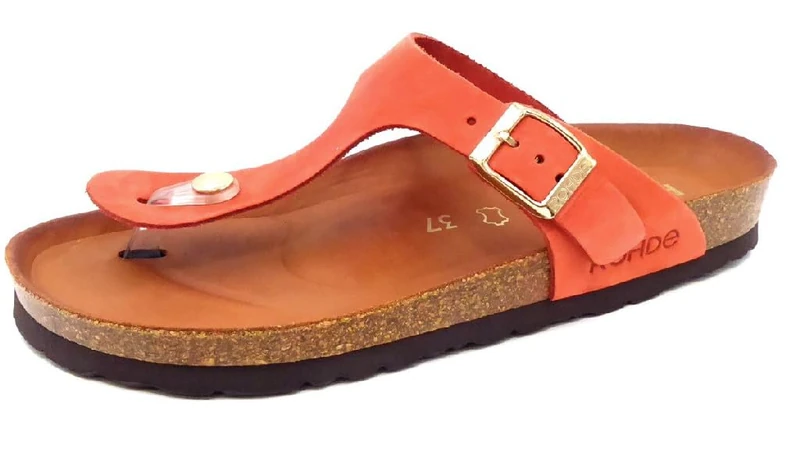 Rohde Alba women's flip flops, comfortable, lightweight, summer, beach, 41 Kiss, 8 UK - Image 1