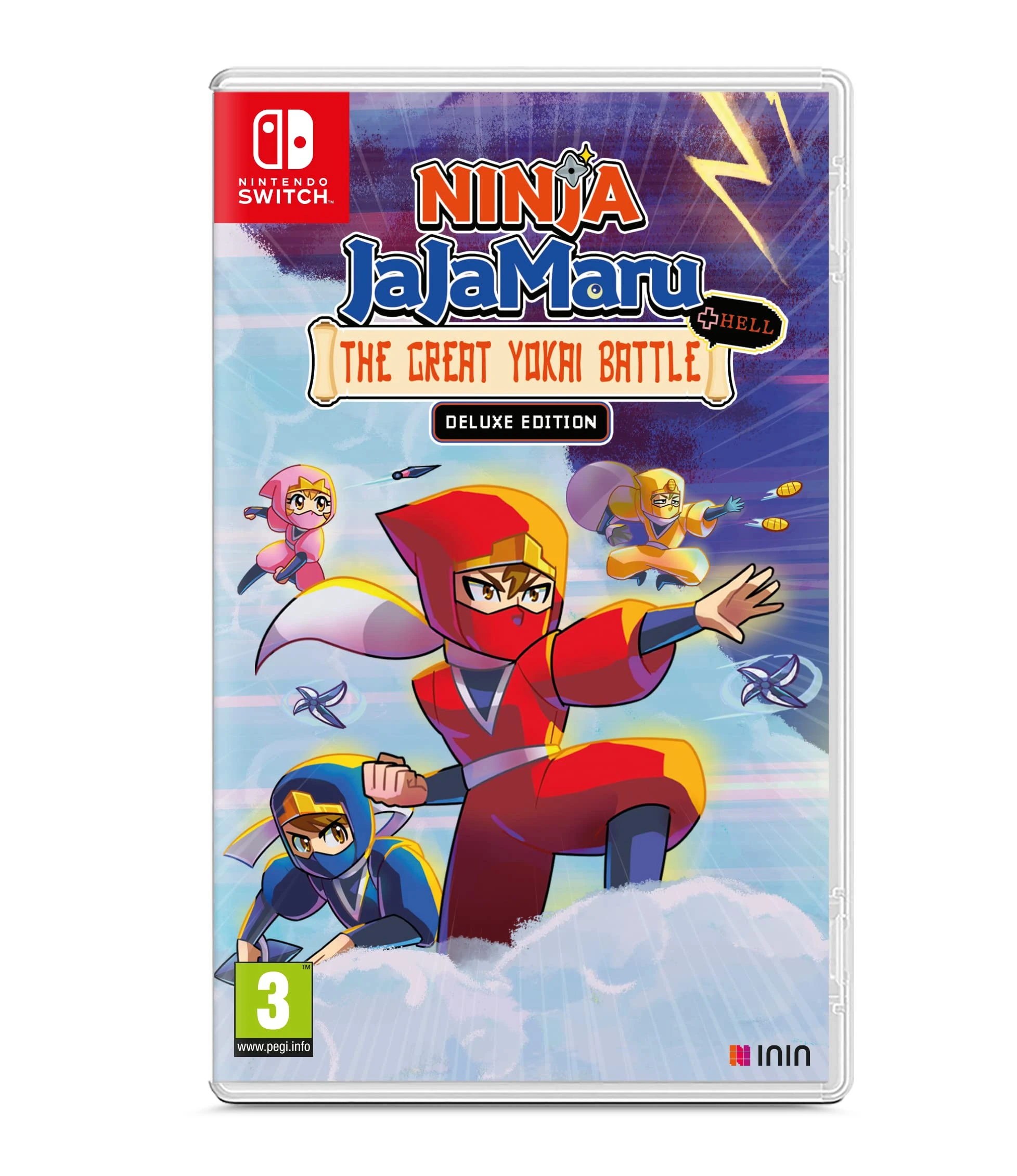 Ninja JaJaMaru: The Great Yokai Battle + Hell – Deluxe Edition (Switch)