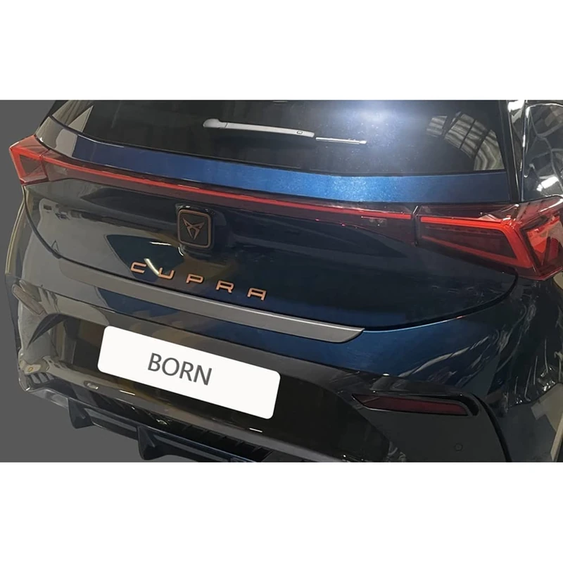 RGM ABS Rear bumper protector compatible with Cupra Born 2021- Black