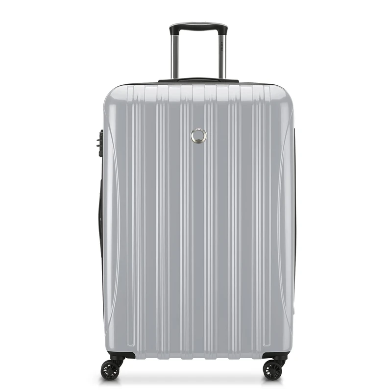 DELSEY PARIS Helium Aero Hardside Expandable Luggage with Spinner Wheels, Nardo Grey, Checked-Large 29 Inch, Helium Aero Hardside Expandable Luggage with Spinner Wheels