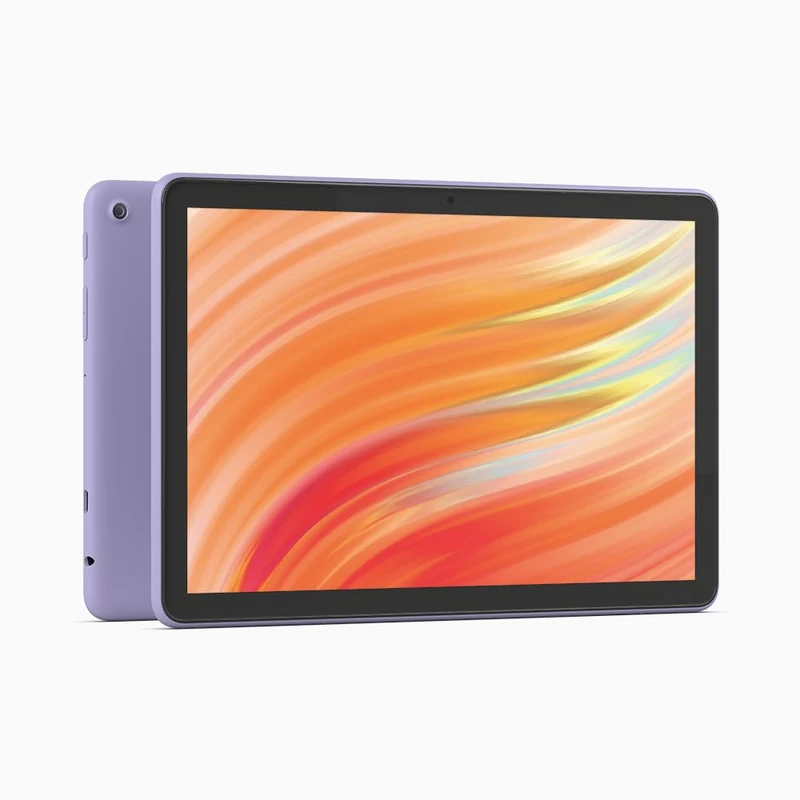 Amazon Fire HD 10 tablet (newest gen), built for relaxation, 10.1" vibrant Full HD screen, octa-core processor, 3 GB RAM, up to 13-h battery life, (2023 release), 32 GB, Lilac, with adverts