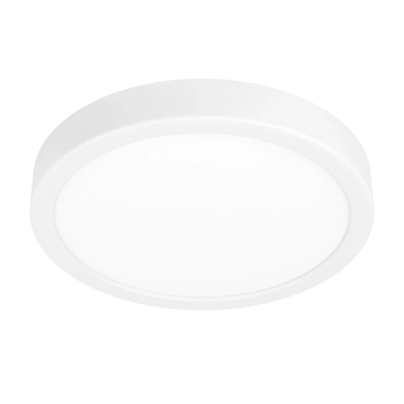 Eglo LED Outdoor Ceiling Light Argolis 2, outsode lamp for Wall and Ceiling, Porch Lighting Made of White Metal and Plastic in White, Warm White, IP44, ⌀ 28.5 cm