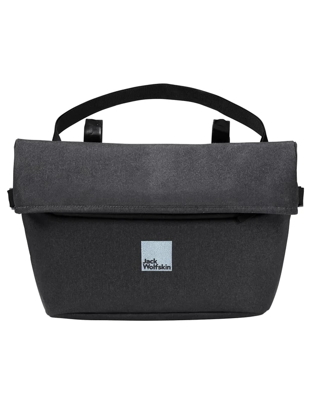 Jack Wolfskin Unisex Mainkai Bag 2-in-1 Shoulder Bag + Bicycle Bag, Phantom, Phantom, 4 Lit.