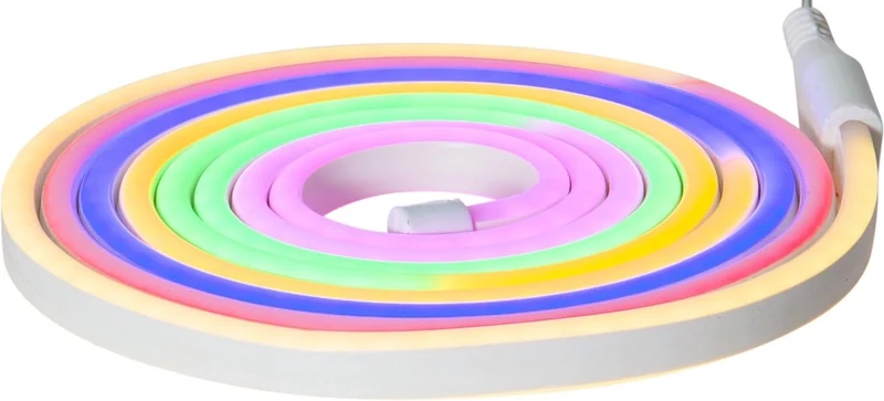 Eglo LED Strip Flatneonled, Outdoor Lighting Stripe, Light Band, Coloured Plastic, IP44