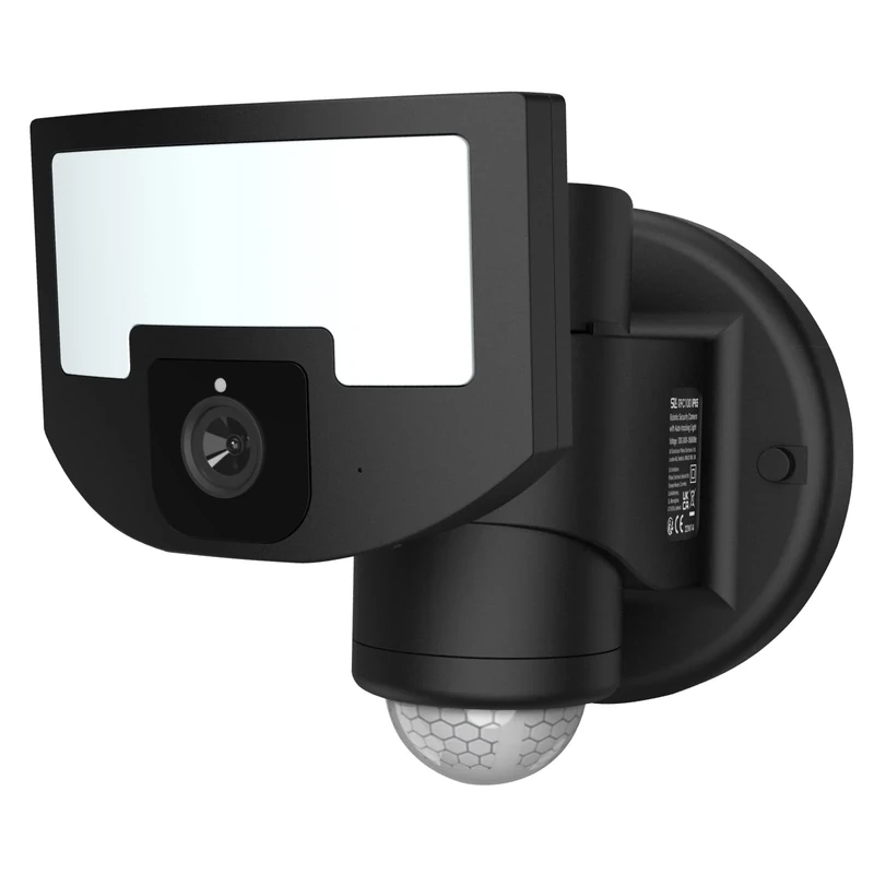 SLx Security Light Outdoor Motion Sensor, WiFi Camera with App Control, Colour Night Vision, PIR Sensor, 1700 Lumen LED Floodlight, IP65 Weatherproof, 210° Field of Vision Motorised Motion Sensor