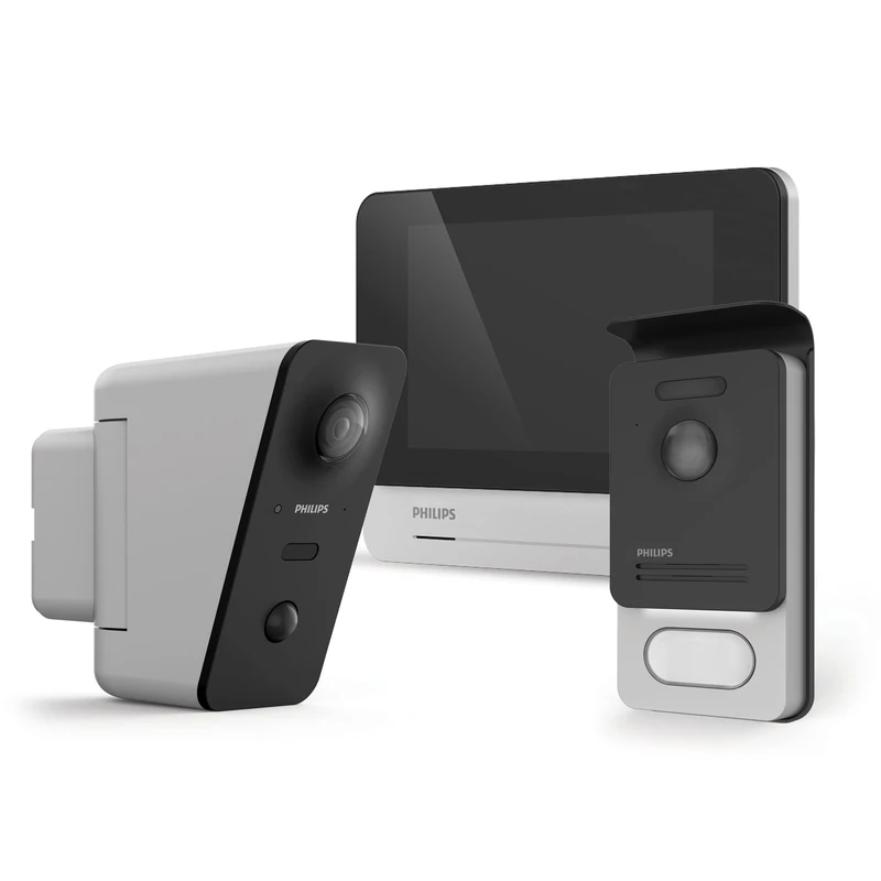 Philips Outdoor Welcome Bundle Door Video Video Videophone Eyes and Surveillance Camera 4K