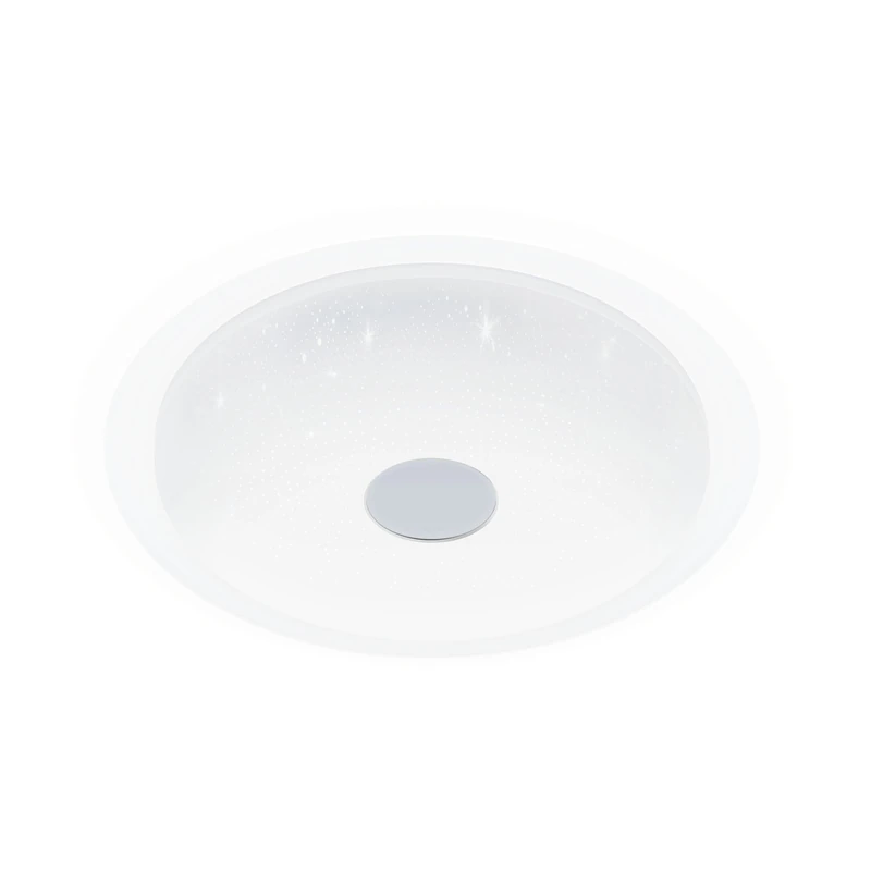 Eglo LED Ceiling lamp Igroka 1, Crystal-Effect, dimmable by Remote