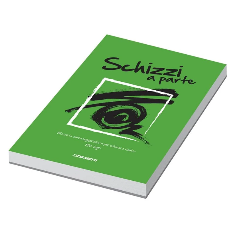 A5 Separate Sketchbook, Pack of 5 Different Colours, Sketchbook for Drawing, Comic, Notes, Format15 x 21, 150 Sheets